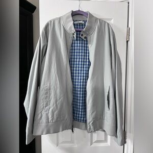 Criquet gray bomber jacket xl made in Austin